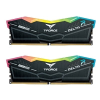 Team T-Force Delta RGB FF3D532G6200HC38ADC01 32GB 6200MHz DDR5 System Memory, 2 x 16GB, Black, CL38-38-38-78 1.25V Team T-Force Delta RGB FF3D532G6200HC38ADC01 32GB 6200MHz DDR5 System Memory, 2 x 16GB, Black, CL38-38-38-78 1.25V